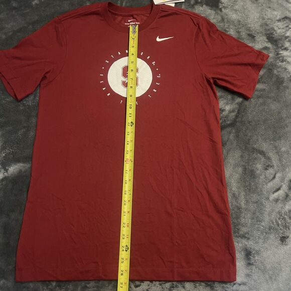 SNALL Men's NIKE Stanford University Fear The Tree Graphic T Shirt - Picture 2 of 8